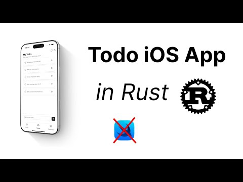 Build an iOS Todo App in RUST using Leptos + Tauri