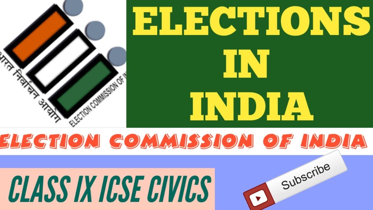Elections in INDIA //  Chapter No 04 Civics ICSE class IX // @historyonline.