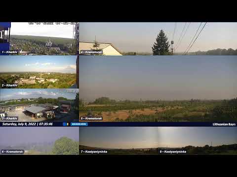 Live views from Ukraine 7/9/2022 A #Kharkiv #Kramatorsk #Kostyantinivka