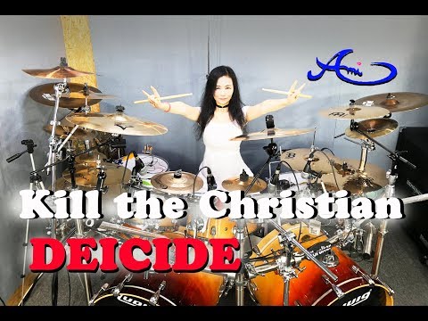 DEICIDE - Kill the Christian drum cover by Ami Kim (#49) Video