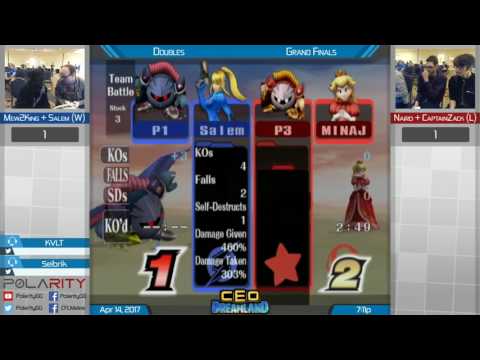 CEO Dreamland Brawl - M2K + Salem vs Nairo + CaptainZack - Doubles Grand Finals
