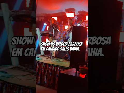 show do Valdeir Barbosa em Candido Sales Bahia #cantor#tecladista#forró