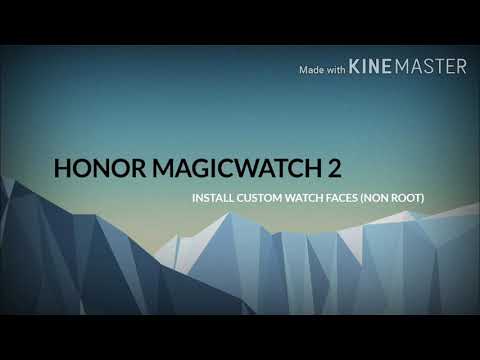 Honor Magic Watch 2 : Install Custom Watch Faces (Non root)