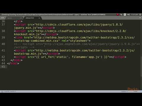Getting Started With Cloud Native Python Creating Application Users Packtpub Com