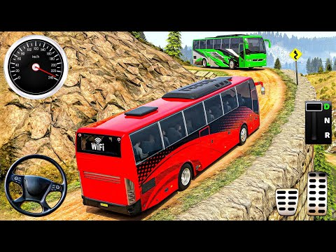 Real Offroad Coach Bus Driver Simulator 3D 2024 - Android Gameplay