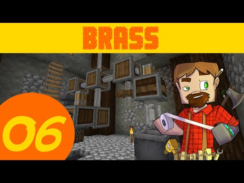 1.16.5 Modded Minecraft: Brass : Episode 6: The Brass Age!