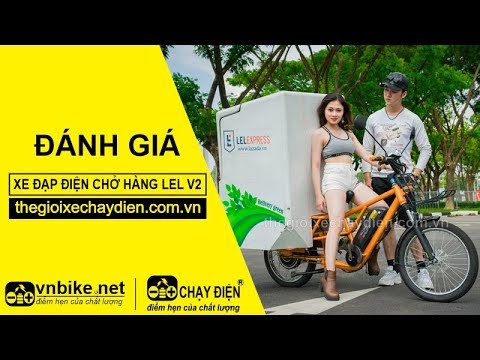 Đánh giá xe đạp điện chở hàng LEL V2