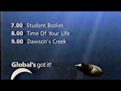 Global TV Monday Line-Up ad (1999)