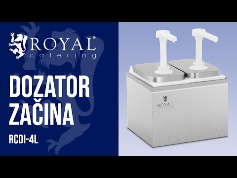 videozapis - Dozator začina - 2 pumpice - 2 x 2 L