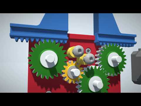 Basic mechanical principles: Rack pinion grippe #shorts