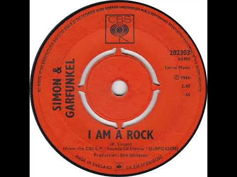 UK New Entry 1966 (185) Simon & Garfunkel - I Am A Rock