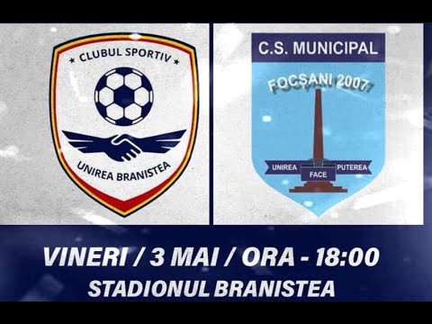Fotbal L 3 @SDV TV Unirea Branistea - CSM 07 Focsani