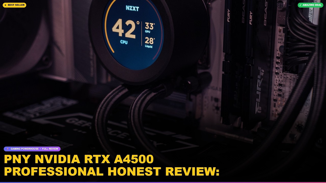 PNY NVIDIA RTX A4500 Professional Honest Review: Worth the Investment for 3D Rendering & AI?