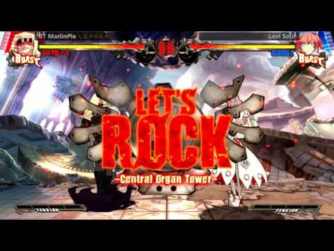 GGXrd @ TSB Invasion of EC - Lost Soul (Elphelt) vs BT MarlinPie (Zato-1) [720p/60fps]