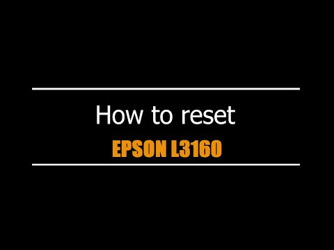 Tutorial Reset Epson L3160 — como fazer o reset passo a passo
