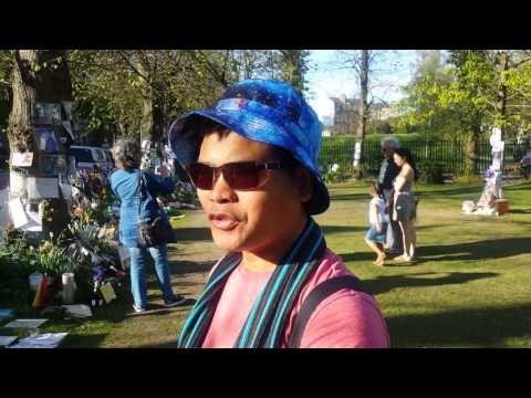 George Michael 's house in Highgate - 09 April 17