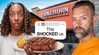 We Tried Longhorn Steakhouse Because You TOLD us Too!