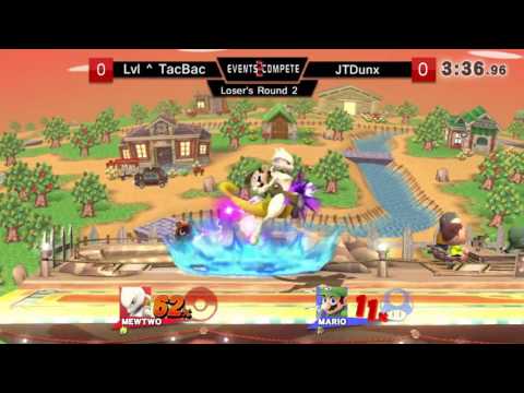 Chicago Sm4sh Summit Losers Round 2 - Lvl ^ TacBac (Mewtwo) vs. JTDunx (Mario)