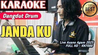 Download lagu JANDAKU || KARAOKE DANGDUT DRUM (FULL HD VERSI LIVE KN7000 - 2023 mp3