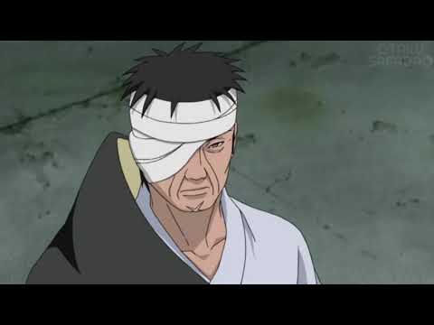 Sasuke vs Danzou legendado - Sasuke usa amaterasu e Suzano -Naruto shippuden