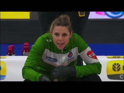 2019 Scotties Tournament of Hearts - Carey  (AB) vs. Silvernagle (SK) - 1 vs. 2 Page