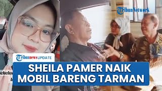 Potret Sheila Gadis Pacitan Pamer Naik Mobil Bareng Mbah Tarman saat Polemik Cek Rp 3 M Belum Beres