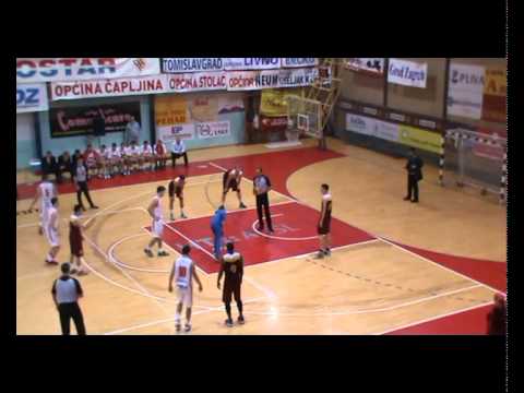 basket.ba: 10.kolo / M / Zrinjski - Bosna Royal 74 : 51