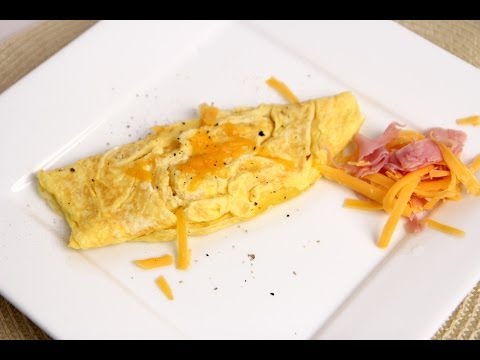 Super Simple Ham & Cheese Omelette Recipe - Laura Vitale - Laura in the Kitchen Episode 718