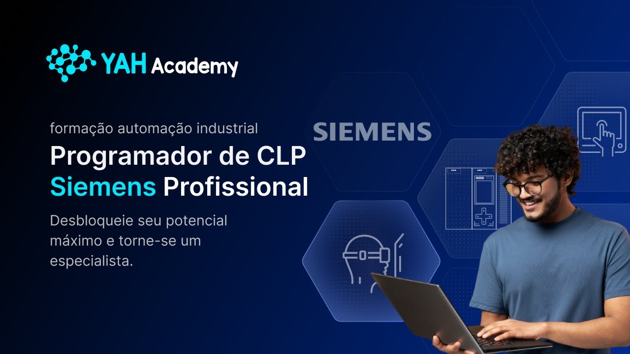 Aula ao vivo Formação Programador de CLP Siemens Profissional
