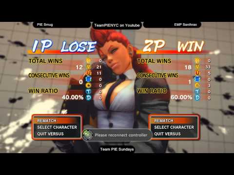 SSF4AE @ Team PIE Sundays 3/2014 - Part 2 (f/Smug/Santhrax/LI Joe)