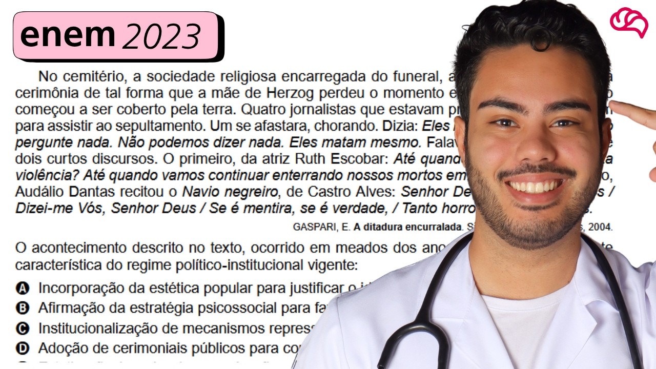 Resolução em Vídeo — Questão 70 ENEM 2023
