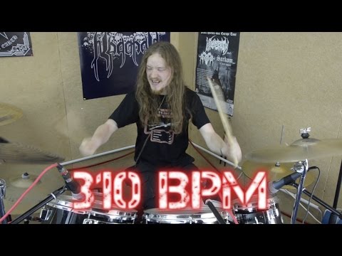 Playing at 310 BPM !