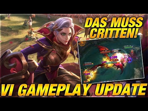 DAS MUSS CRITTEN! Vi Gameplay Update [League of Legends]