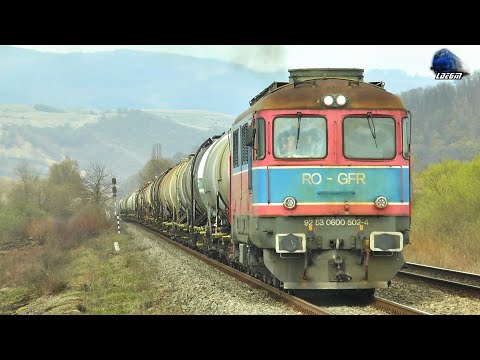 060-DA 60-0502-4 & Marfar Grup Feroviar Român Tanker Train Spre/To Huedin - 16 April 2022