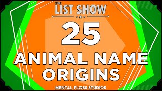How 25 Animals Got Their Names | Mental Floss