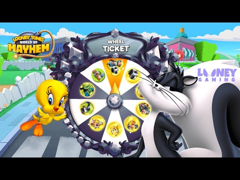 5x Ticket Wheel and Penelope on the Offensive - Looney Tunes WOM