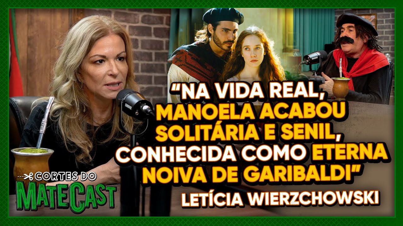 “NA VIDA REAL, MANOELA ACABOU SOLITÁRIA E SENIL, CONHECIDA NOIVA DE GARIBALDI” - LETÍCIA W.