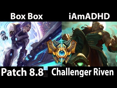 [ Box Box ] Riven vs illaoi [ iAmADHD ] Top  - Test New Skin PULSEFIRE RIVEN