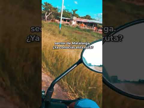 Así es la CARRETERA a MATALARGA en Moto 🌾 | Municipio Páez, Apure (Primer Video)
