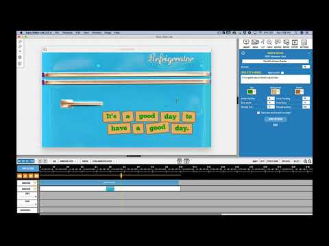 The Magnetic Message Text Animation