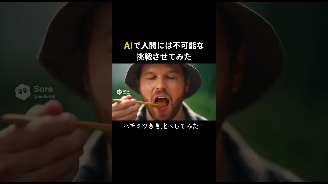 AIで人間には不可能な挑戦させてみた #コント #お笑い #ai