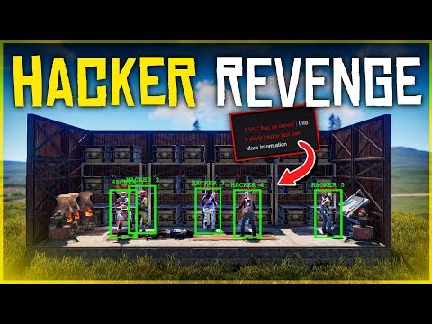 HACKER CLAN Gets Baited into TRAP BASE - Rust Trap Base Gameplay