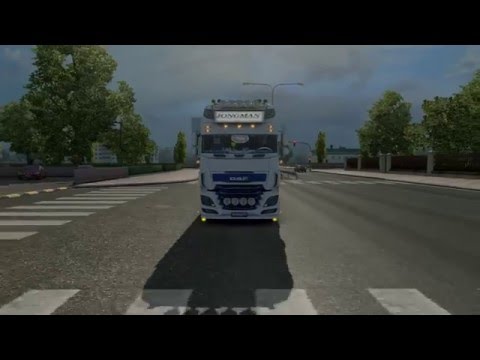 ETS 2 Mods Daf XF116 Flower Shuttle