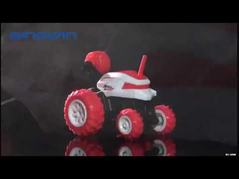 Sinovan RC Car Stunt Buggy Car Rollerball Car 360 Degree Flip Kids Robot Toy Cars