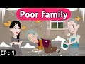 Poor Family Part 1 English Story Learn English Stories In English Sunshine English
