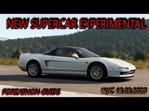 Forza Horizon 4 - Forzathon Guide 'New Sportscar Experimental' '92 Honda NSX