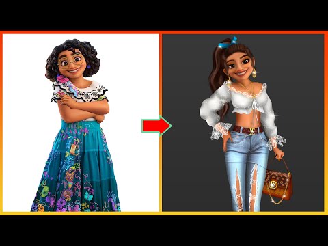 Disney Encanto : Mirabel Madrigal Glow Up | Cartoon World Art