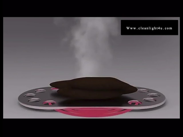 مبخرة المشط الالكترونية