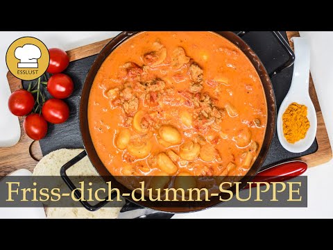 Friss-Dich-Dumm SUPPE mit nur 5 ZUTATEN