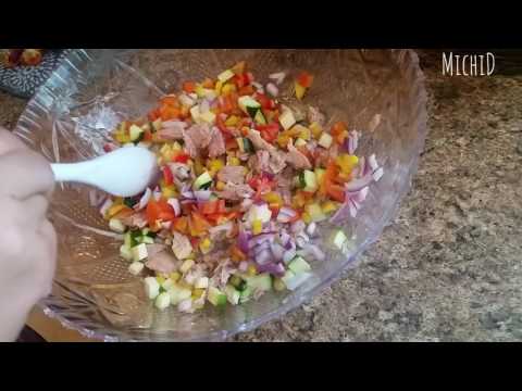 Tuna Ceviche- My 99 cent store meals